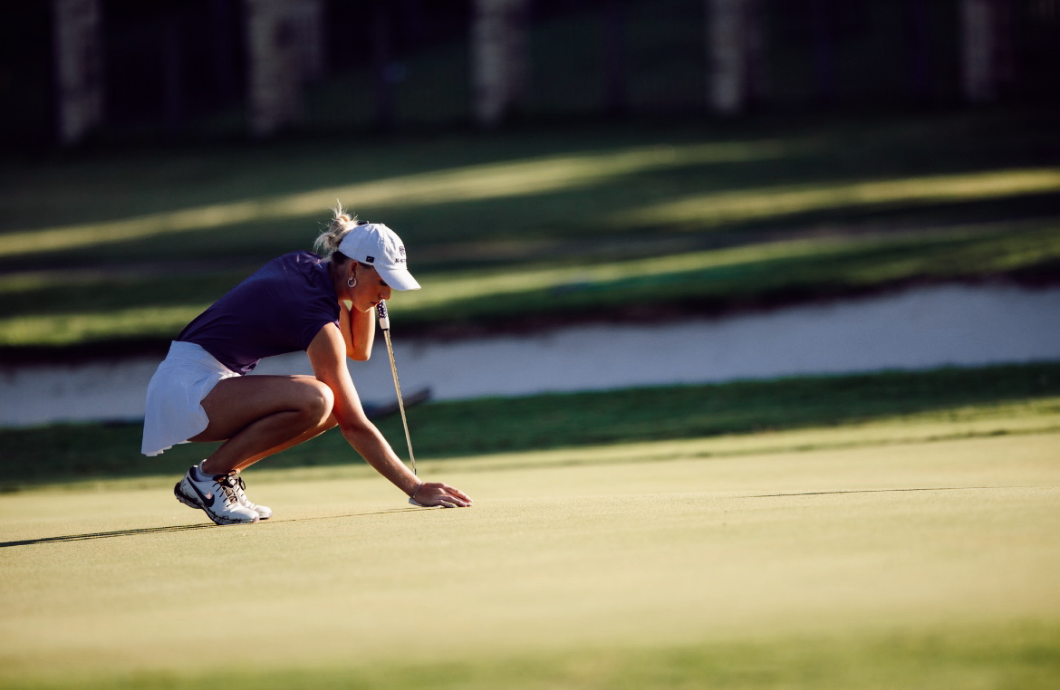 Noa van Beek on the golf course