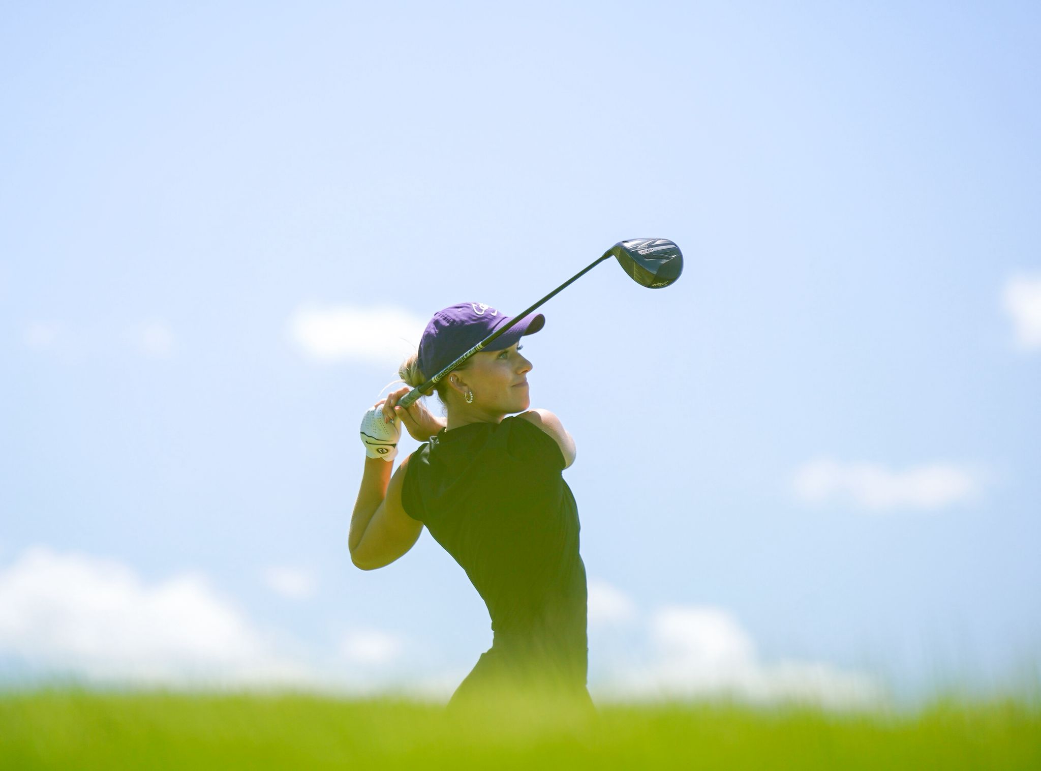Noa van Beek on the golf course